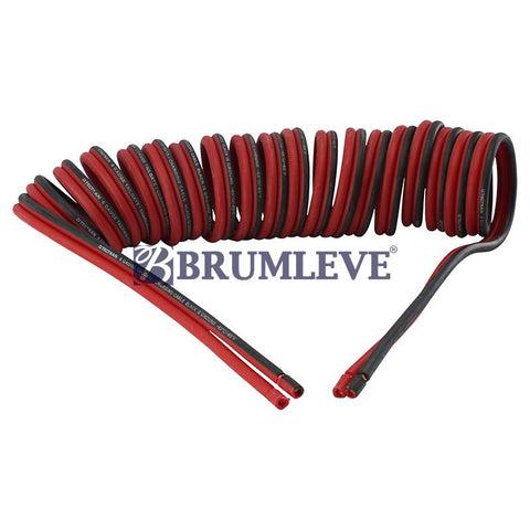 Coil Cord Only No Plugs / 12 feet