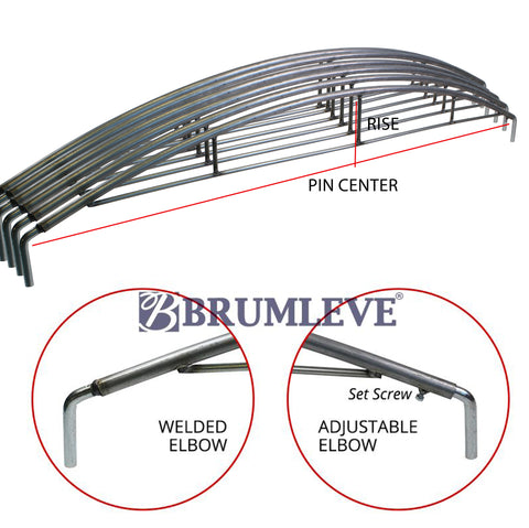 Brumleve Reinforced Steel Tarp Bow Pack