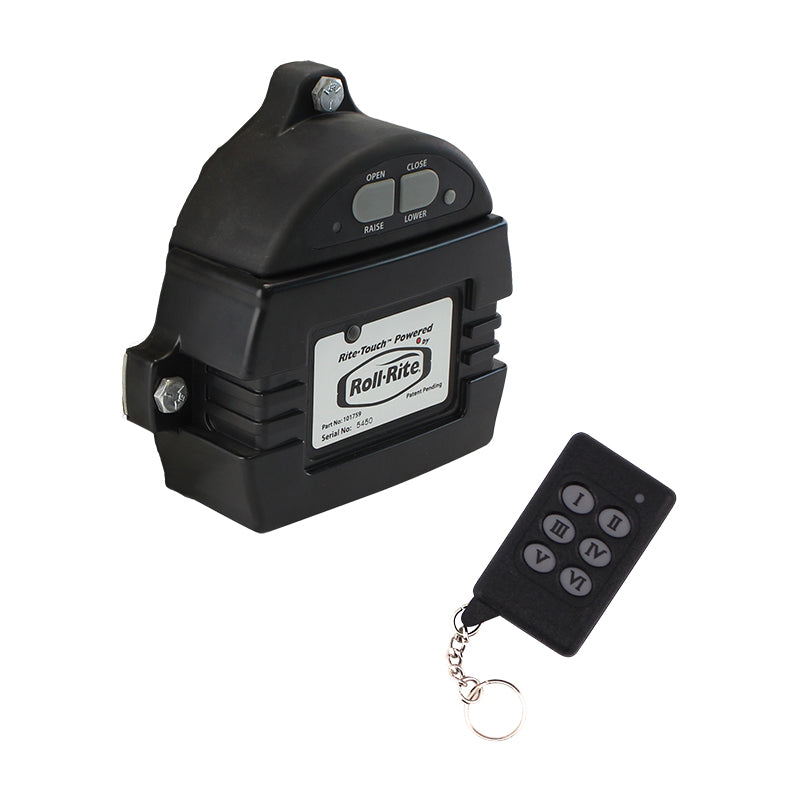 Roll-Rite One Touch Relay Kit with RF Control Switch, Key Fob and Mount Bracket – Brumleve Industries