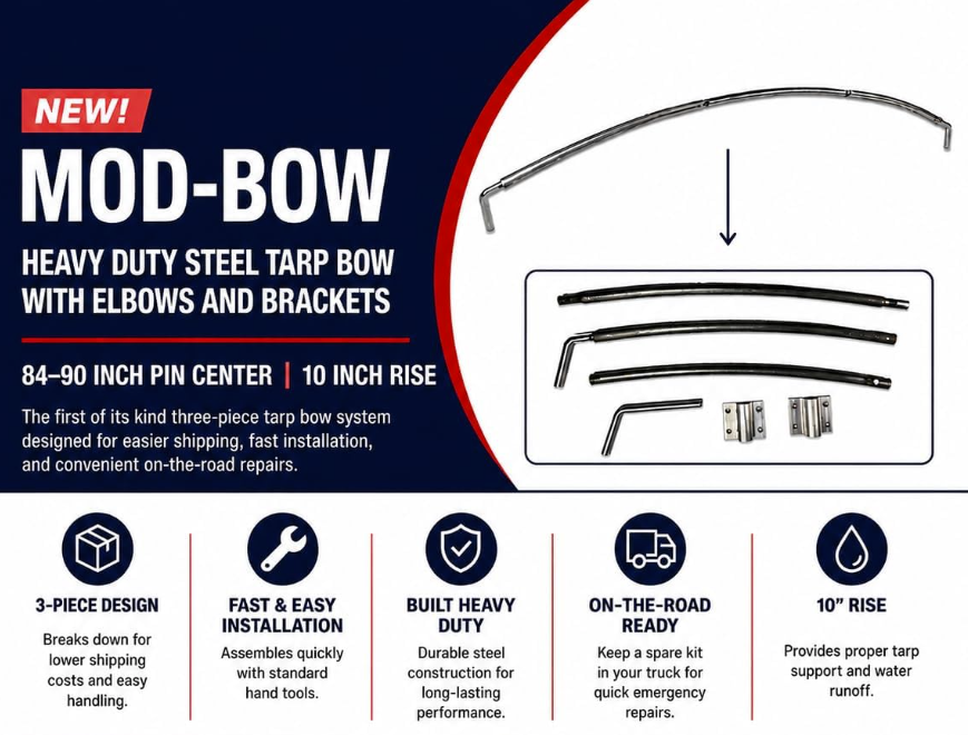 ModBow Steel Tarp Bow Kit
