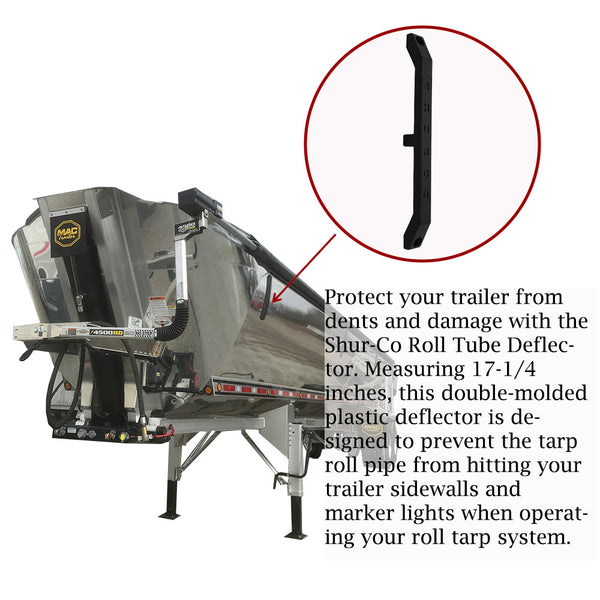 Shur-Co Roll Tube Deflector / 17 inch & Brumleve Industries