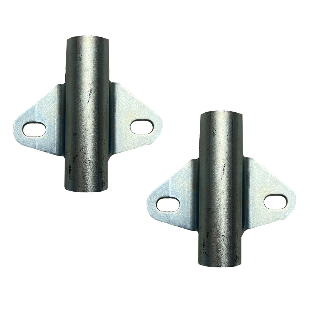 Brumleve Butterfly-Style Steel Tarp Bow Bracket - Bolt On (2-Pack)