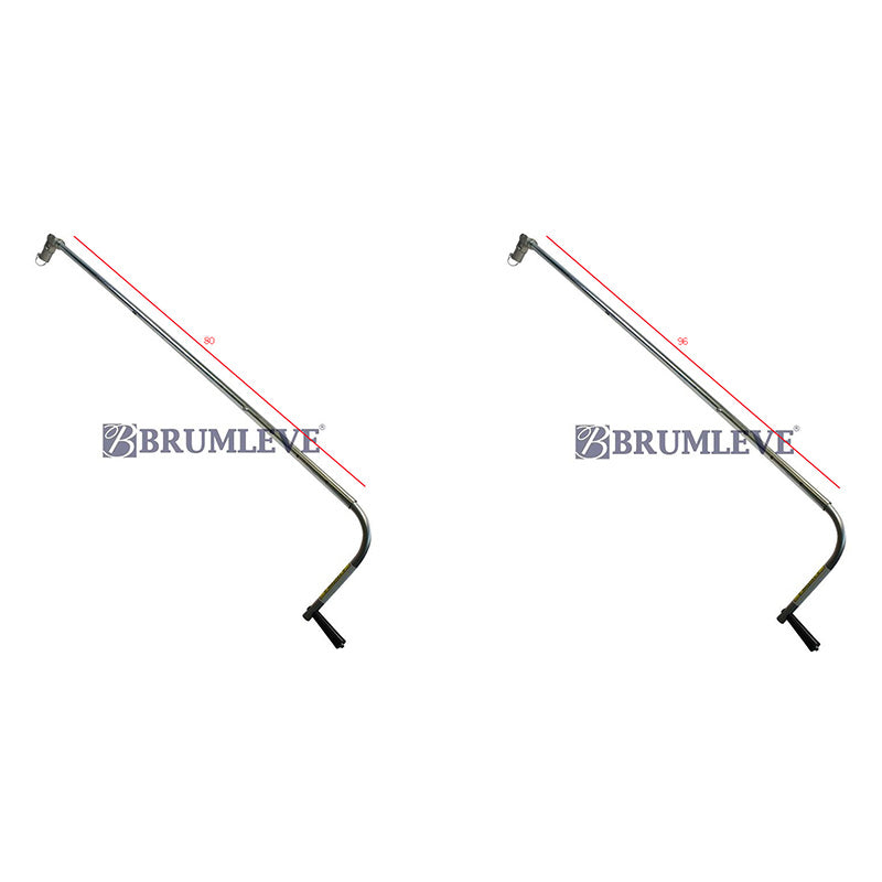 Brumleve Straight Crank Complete Assembly