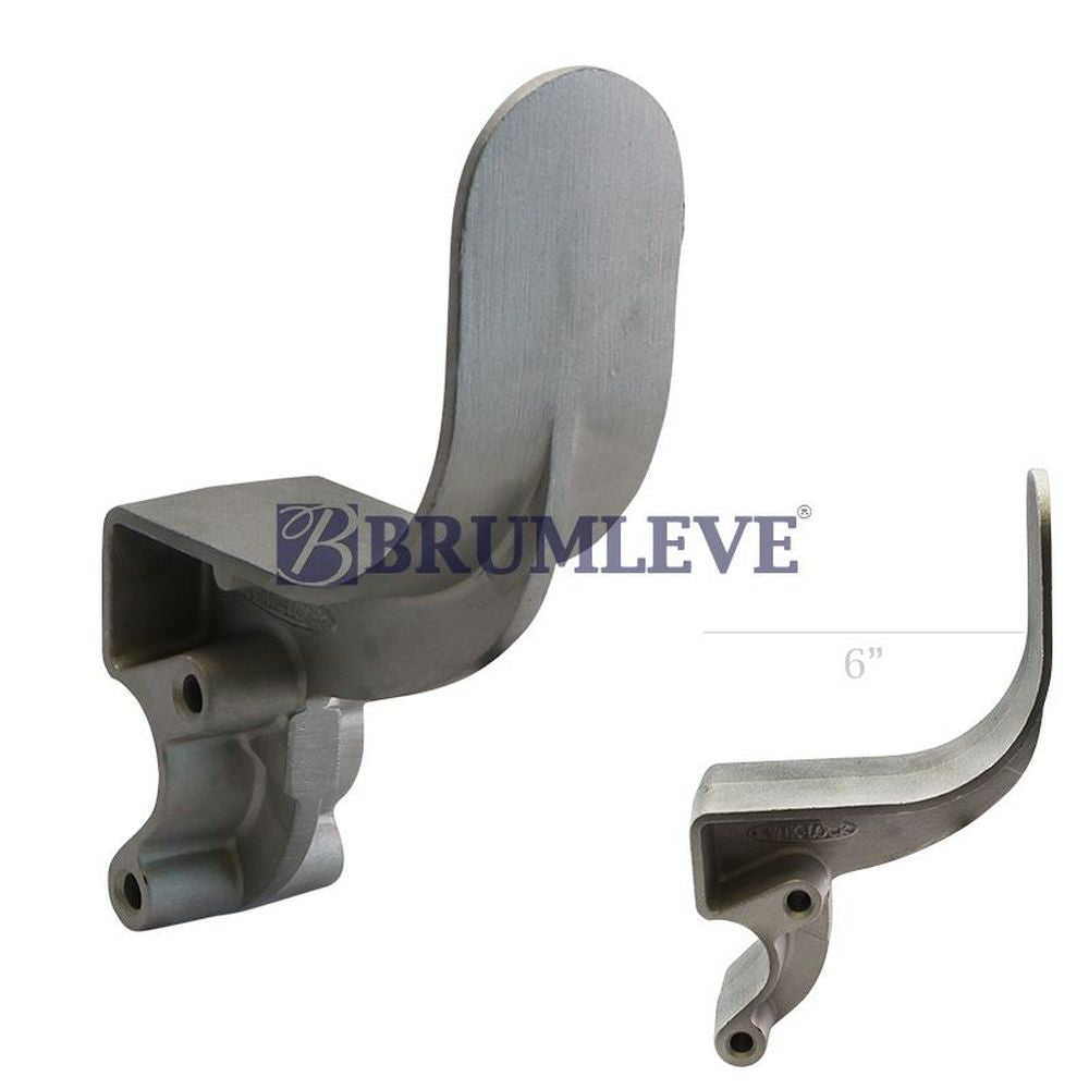 tarp stops Kwik-Lock Easy-Off Tarp Stop Aluminum Upright Wide / 6 inch Offset