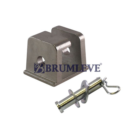 Clevis with Pin Hardware for Aluminum Tailgate Latch
