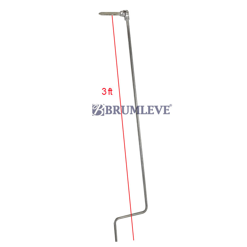 Brumleve Ratchet Down Crank Assembled **