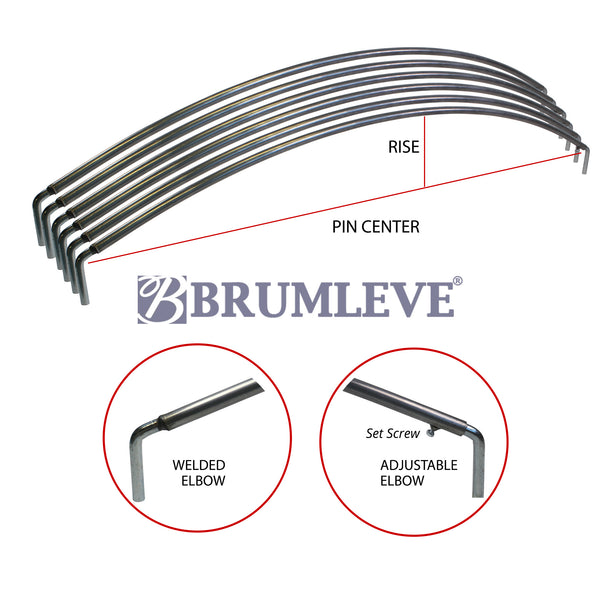 Brumleve Heavy Duty Steel Tarp Bow Pack