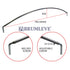 Brumleve Standard Steel Tarp Bow with Elbows **