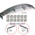 Brumleve Reinforced Steel Tarp Bow Ultimate Kit