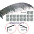 Brumleve Reinforced Steel Tarp Bow Ultimate Kit